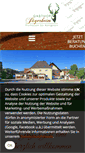Mobile Screenshot of gasthof-jaegerheim-pruihausen.de